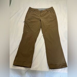 REI Women’s 12P Pants Brown Hiking Outdoors Active Utility Camping